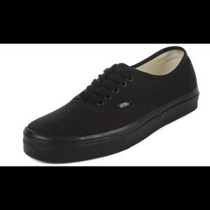 Black Vans size 9.5 women/8 men